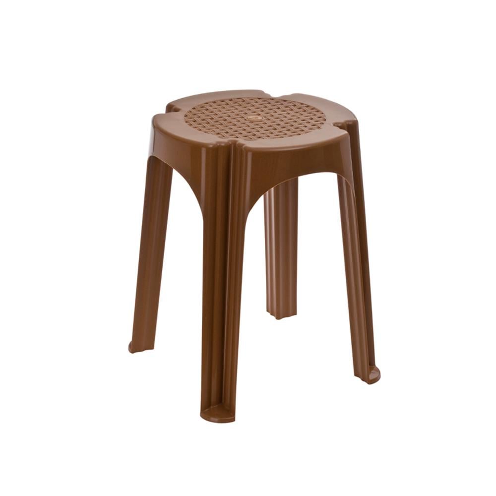 Brezza Büyük Raket Tabure Kahve 4640 görseli