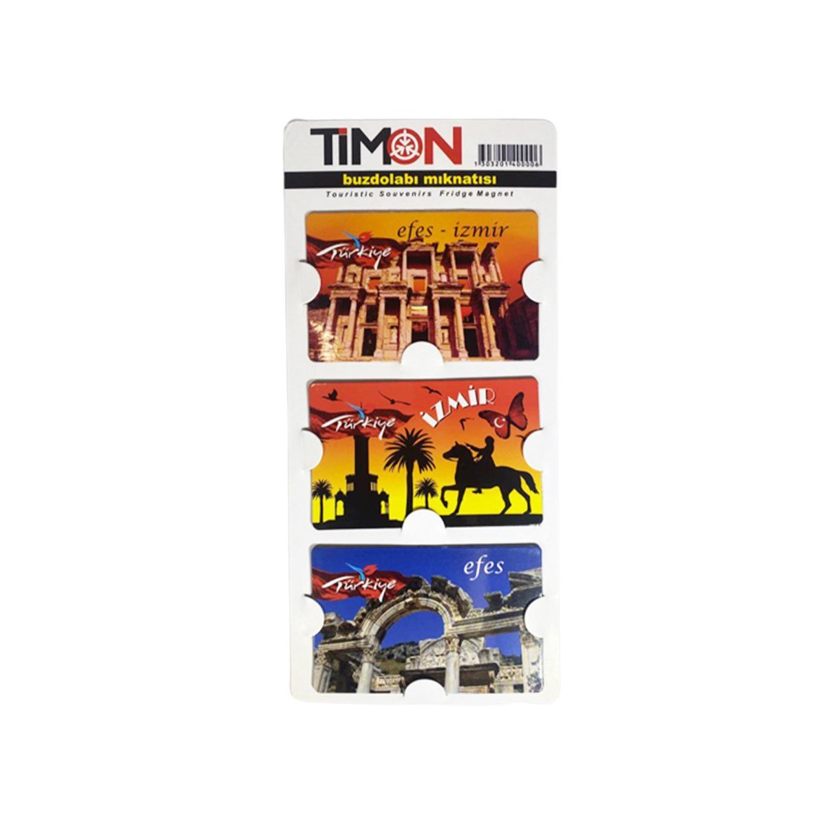 3'lü Buzdolabı Mıknatısı Magnet görseli