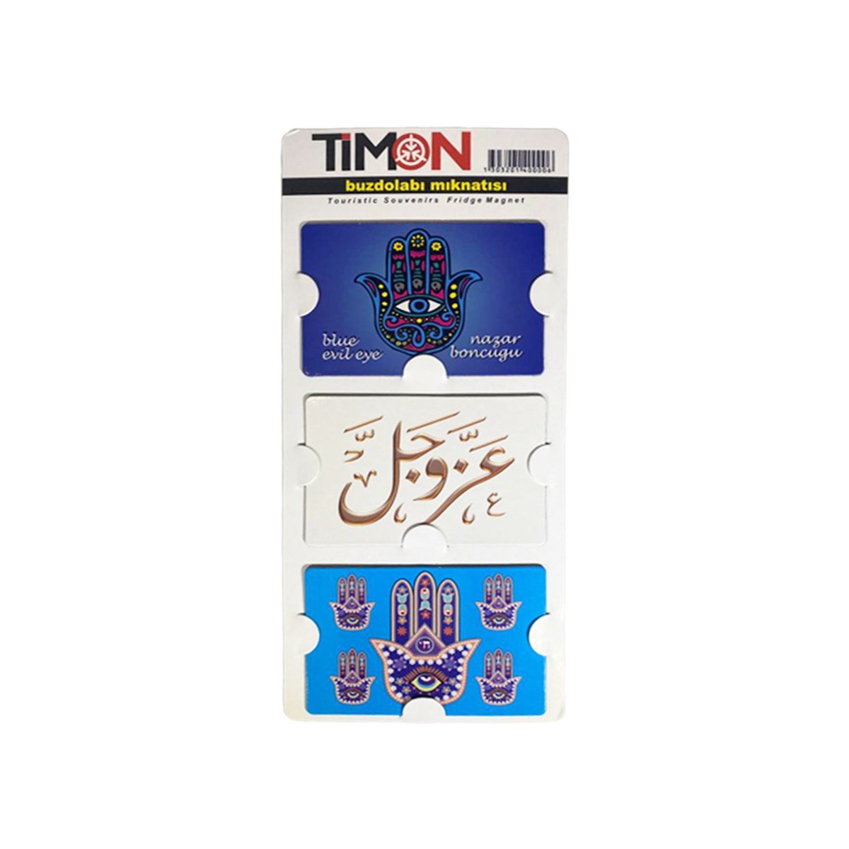 3'lü Buzdolabı Mıknatısı Magnet küçük görsel