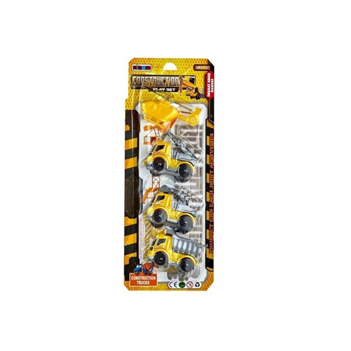 Nizam Oyuncak 4'lü İş Makinesi Seti görseli