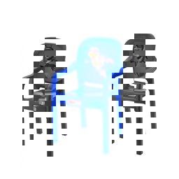 Şenyayla Elite Desenli Çocuk Koltuğu Mavi 2545 küçük görsel