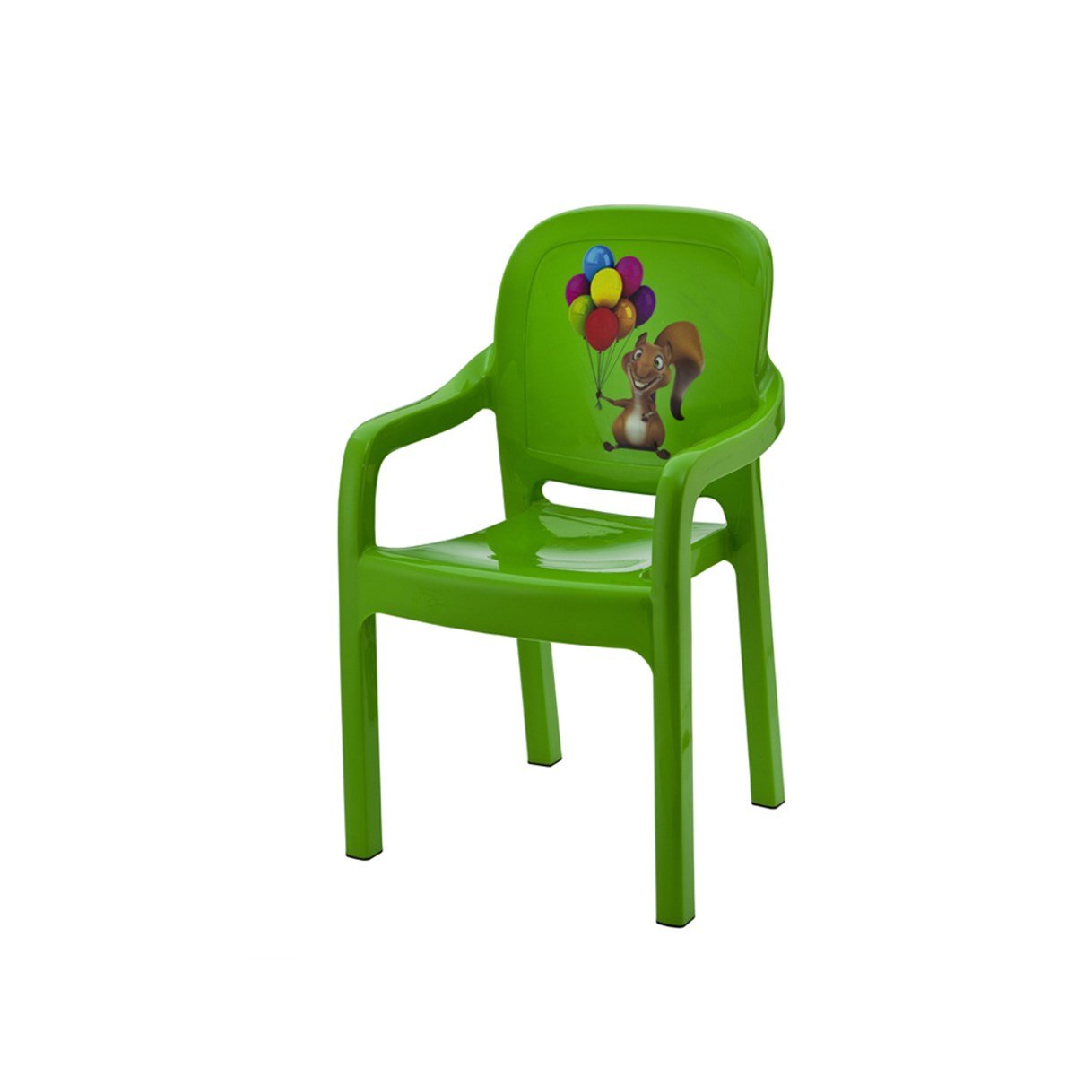 Şenyayla Elite Desenli Çocuk Koltuğu Yeşil 2545 görseli