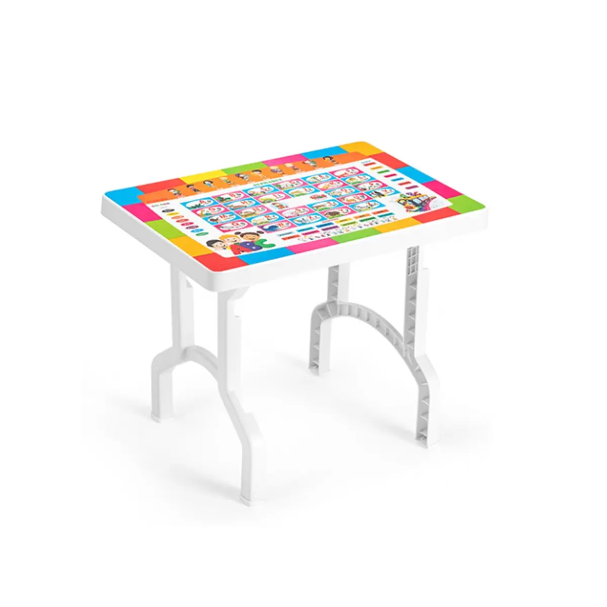 Şenyayla Desenli Çocuk Sehpası 72X48 cm 2591 görseli