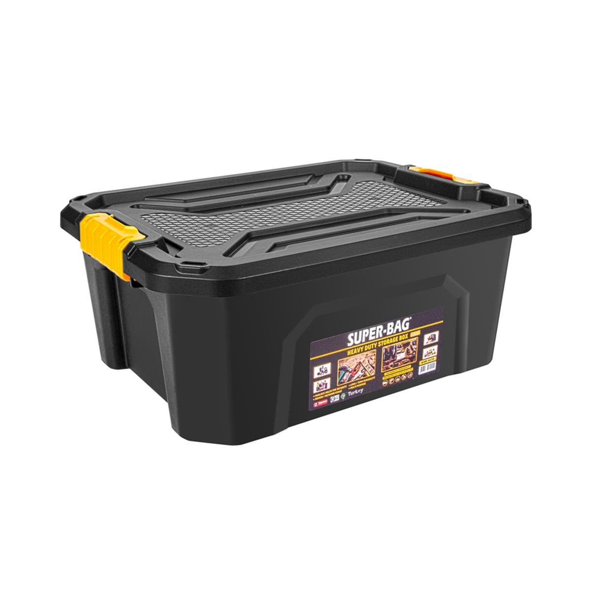 Super-Bag Kilitli Saklama Kutusu 20 Lt Asr-4035 görseli