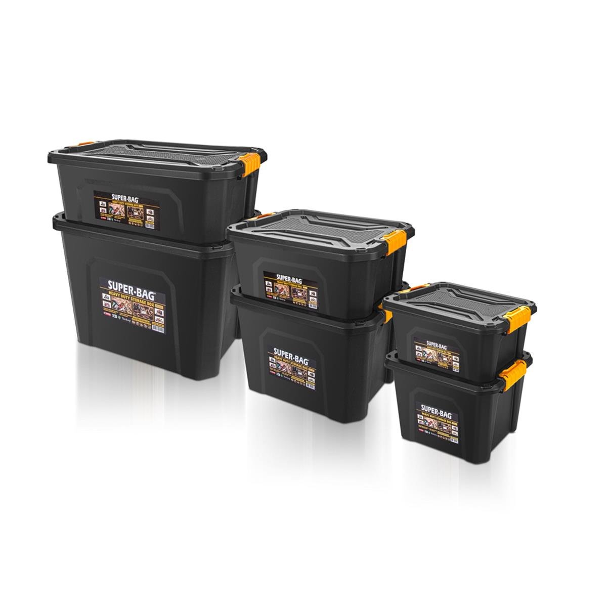 Super-Bag Kilitli Saklama Kutusu 12 Lt Asr-4033 küçük görsel