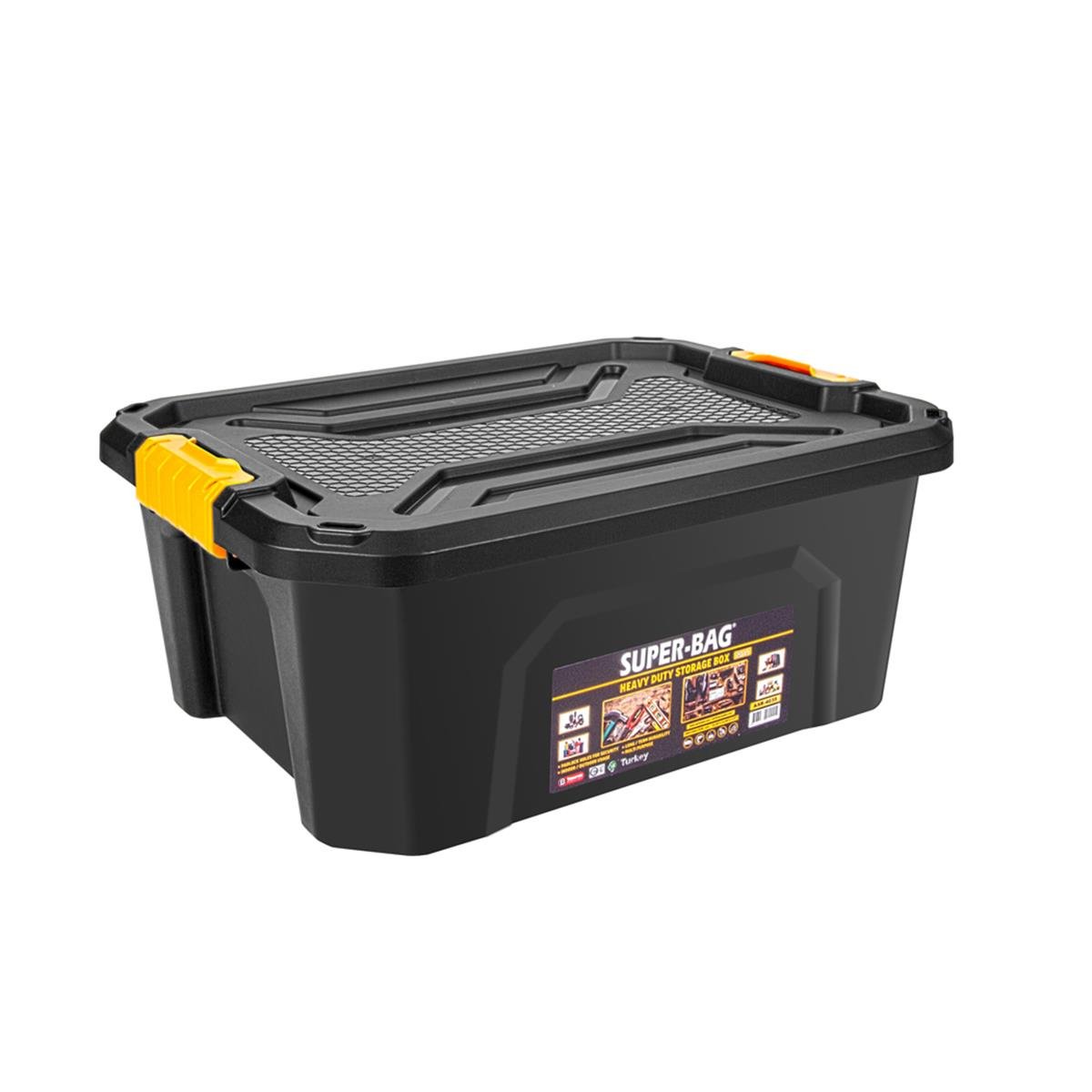 Super-Bag Kilitli Saklama Kutusu 30 Lt Asr-4036 görseli