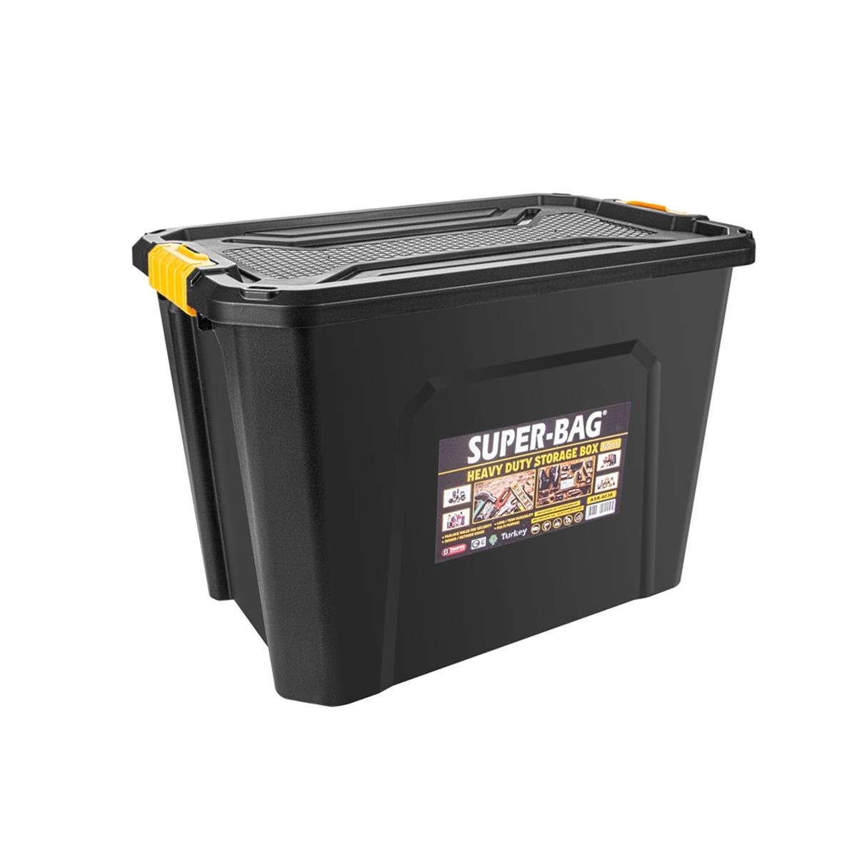Super-Bag Kilitli Saklama Kutusu 60 Lt Asr-4038 görseli