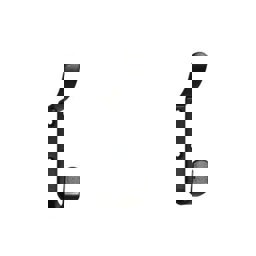 Beşel Çengel Metal Askı Siyah küçük görsel