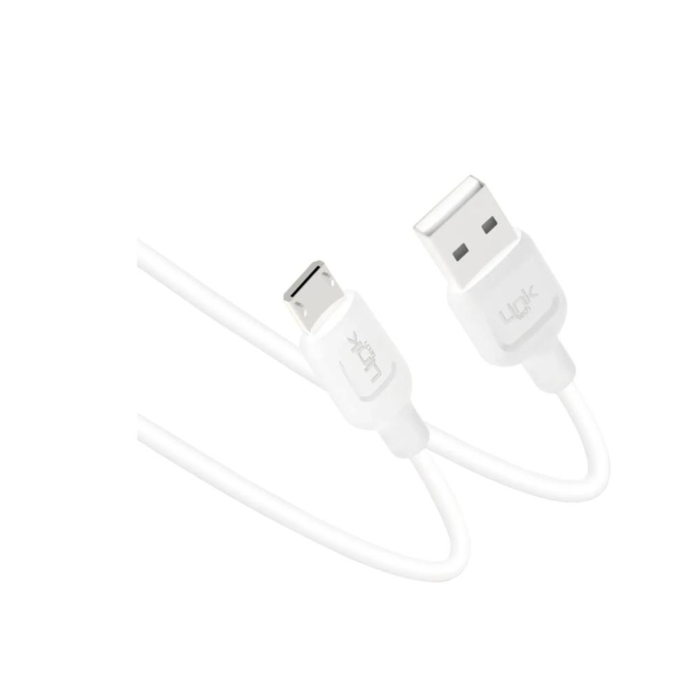 Linktech K448 Micro Usb 2.4 A Şarj Kablosu görseli