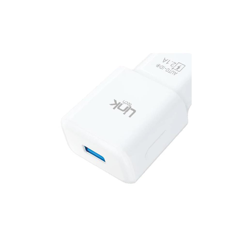 Linktech T444E Şarj Adaptörü 2.1A Usb küçük görsel