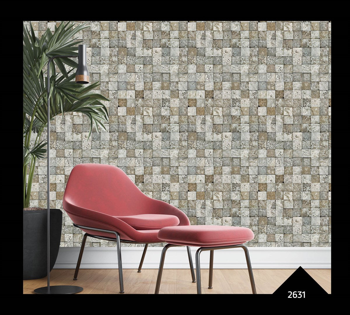 Natural Collection Taş Desen Duvar Kağıdı 2631 (5.3 M2) görseli