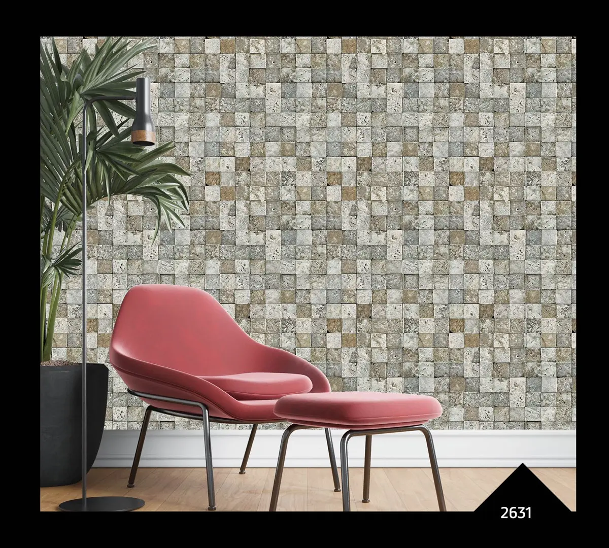 Natural Collection Taş Desen Duvar Kağıdı 2631 (5.3 M2) görseli