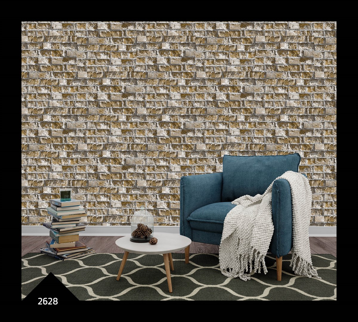 Natural Collection Taş Desenli Duvar Kağıdı 2628 (5.3 M2) görseli