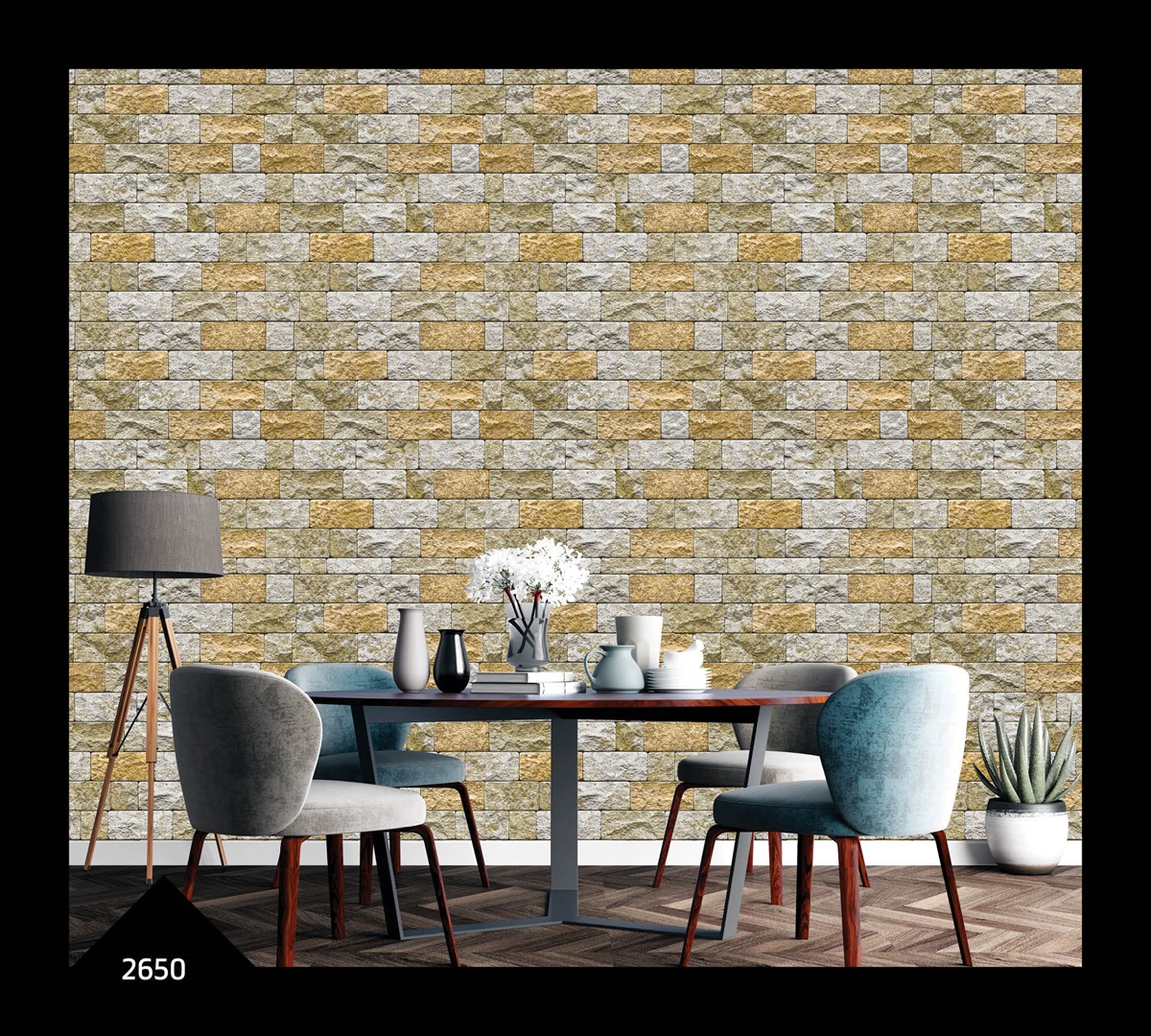 Natural Collection Taş Desen Duvar Kağıdı 2650 (5.3 M2) görseli
