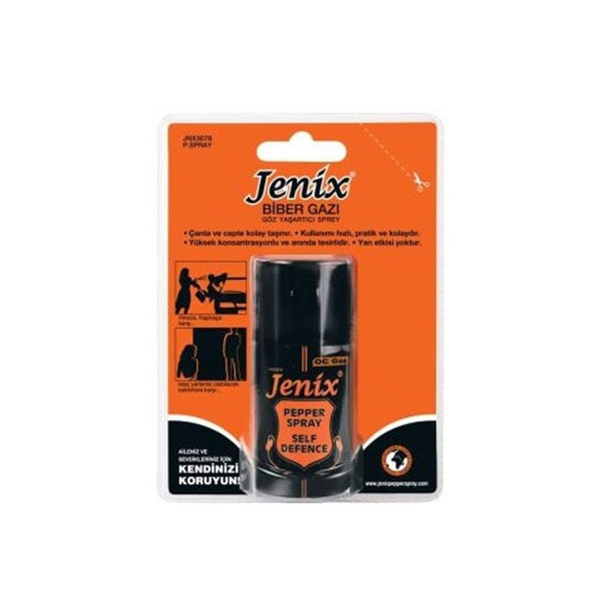 Jenix Biber Gazı Göz Yaşartıcı Sprey 40ML küçük görsel