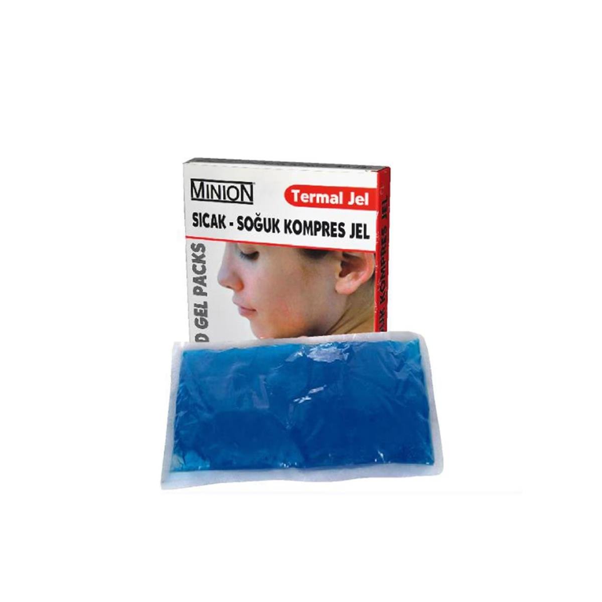 Minion Termal Jel 13x13cm Sıcak-soğuk Kompres Jel görseli