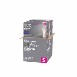 Reflex Flex Eldiven Beyaz S Beden 100'Lü X 20 Paket küçük görsel