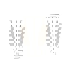 Maske Askısı Köşeli Beyaz küçük görsel