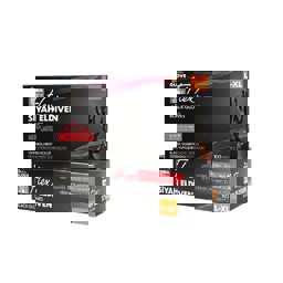 Reflex Flex Pudrasız Eldiven Siyah L-XL Beden Yeni Nesil Hibrit Teknoloji 100'Lü Paket küçük görsel