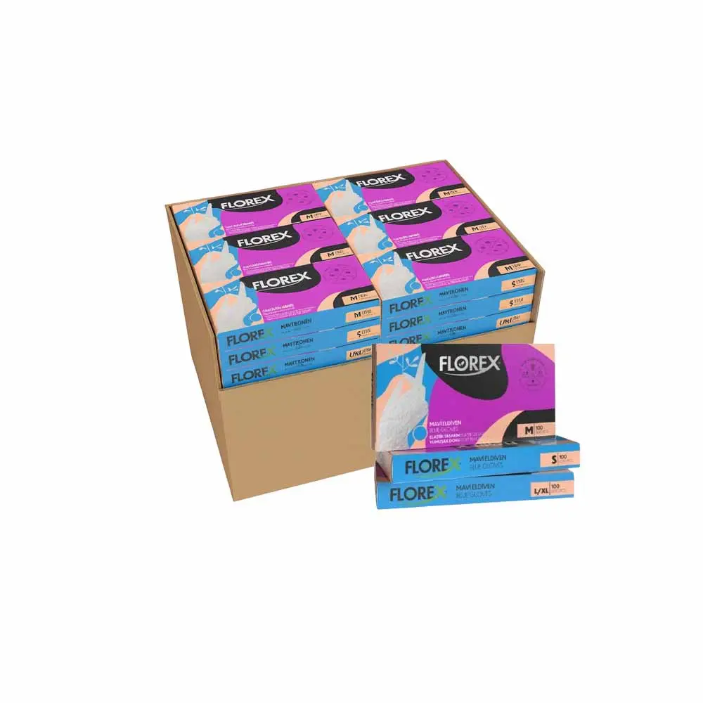 Florex Eldiven Mavi S Beden 100'Lü X 20 Paket görseli