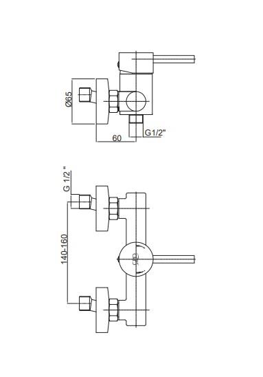 GPD Espina Bide Bataryası Krom Mbd70 küçük görsel