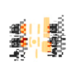 Herly Hl1204 Sprey Bahçe Sulama Tabanca Seti 4 Parça küçük görsel