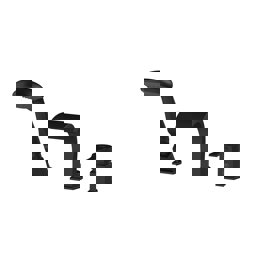 GPD Atros Ankastre Küvet Bataryası (3 Delikli) Krom Mak65-c küçük görsel