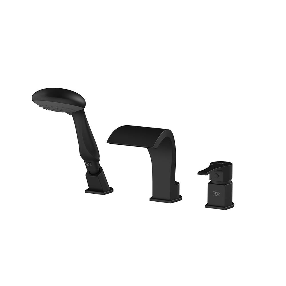 GPD Atros Ankastre Küvet Bataryası (3 Delikli) Krom Mak65-c küçük görsel