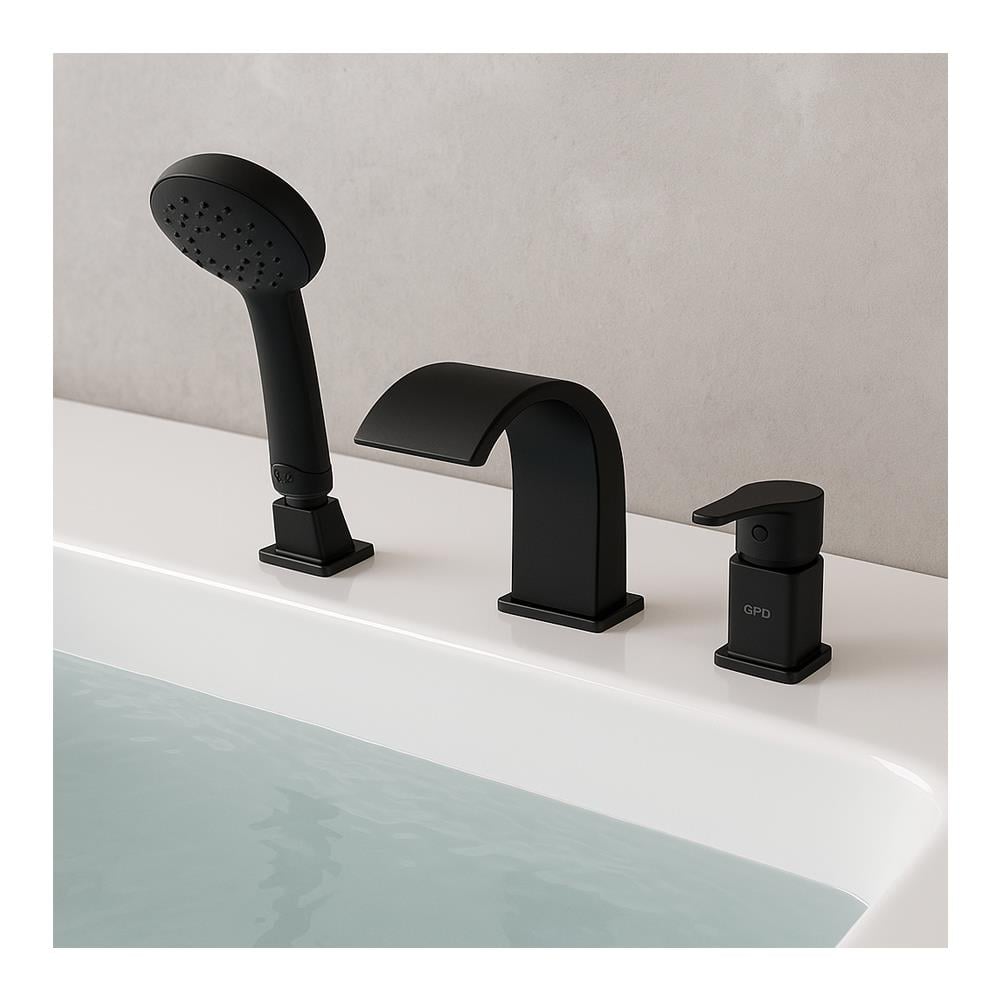 GPD Atros Ankastre Küvet Bataryası (3 Delikli) Krom Mak65-c küçük görsel