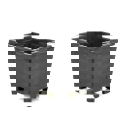 Şenyayla Kare Saksı No:4 15 Lt 5847 (Antrasit) küçük görsel