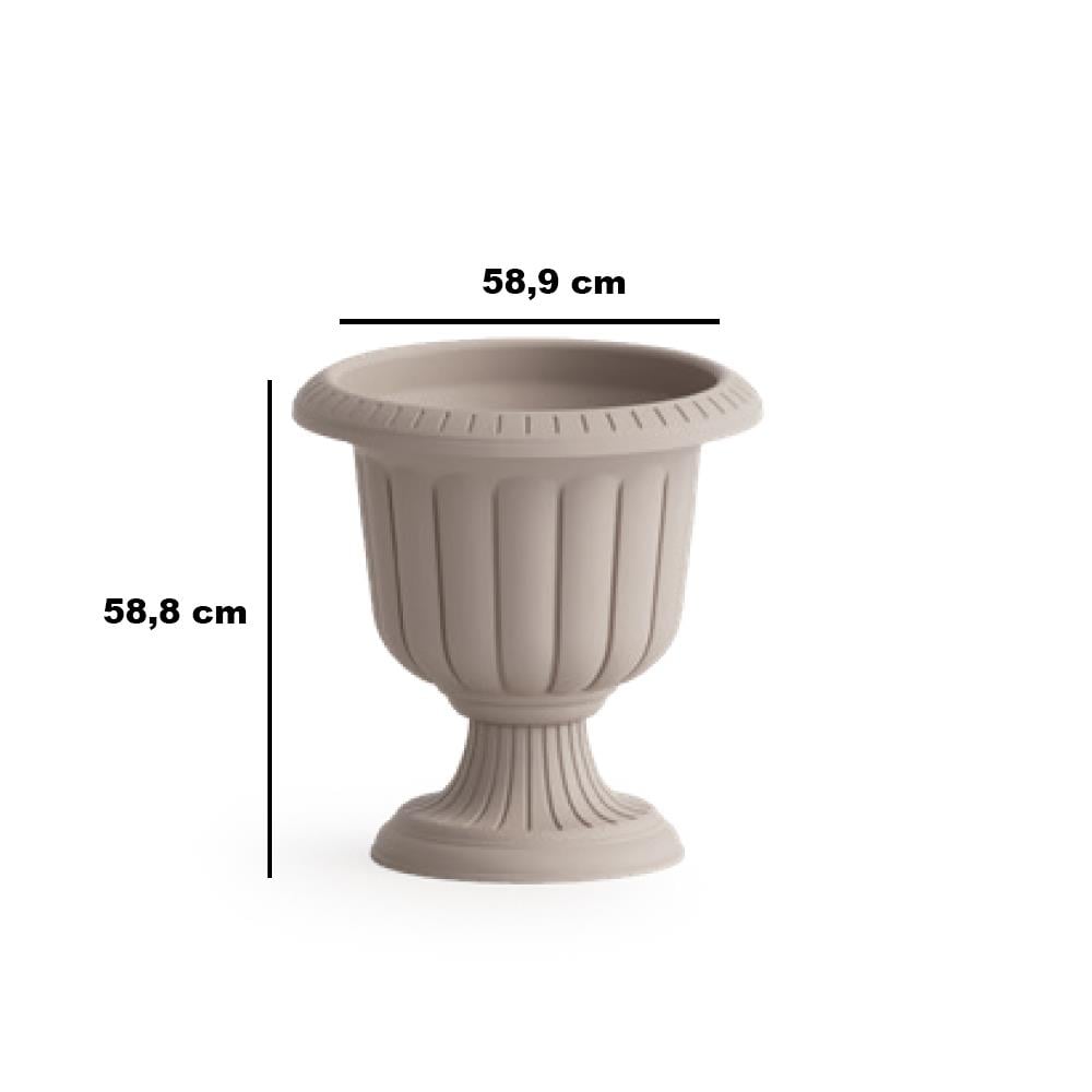 Serinova Nergiz Saksı No:3 47 Lt Kirli Beyaz küçük görsel