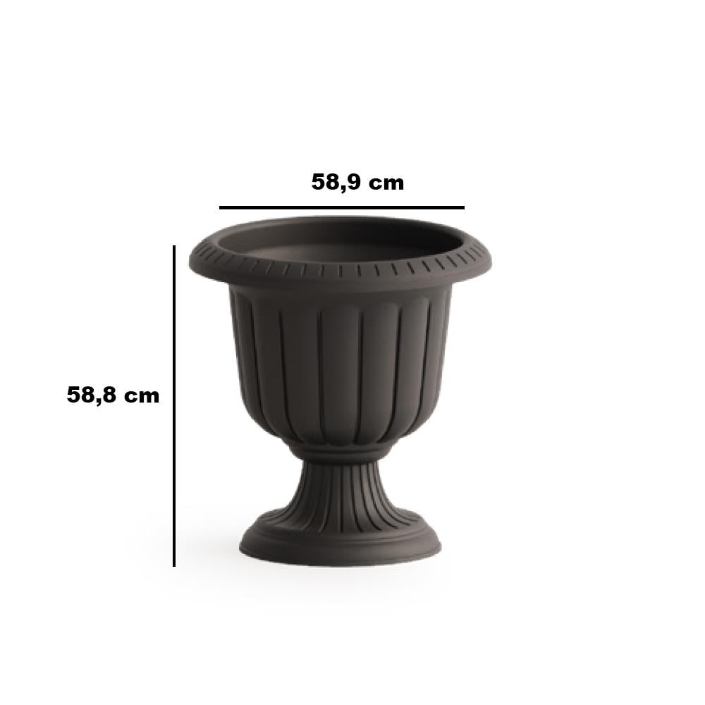 Serinova Nergiz Saksı No:3 47 Lt Antrasit küçük görsel