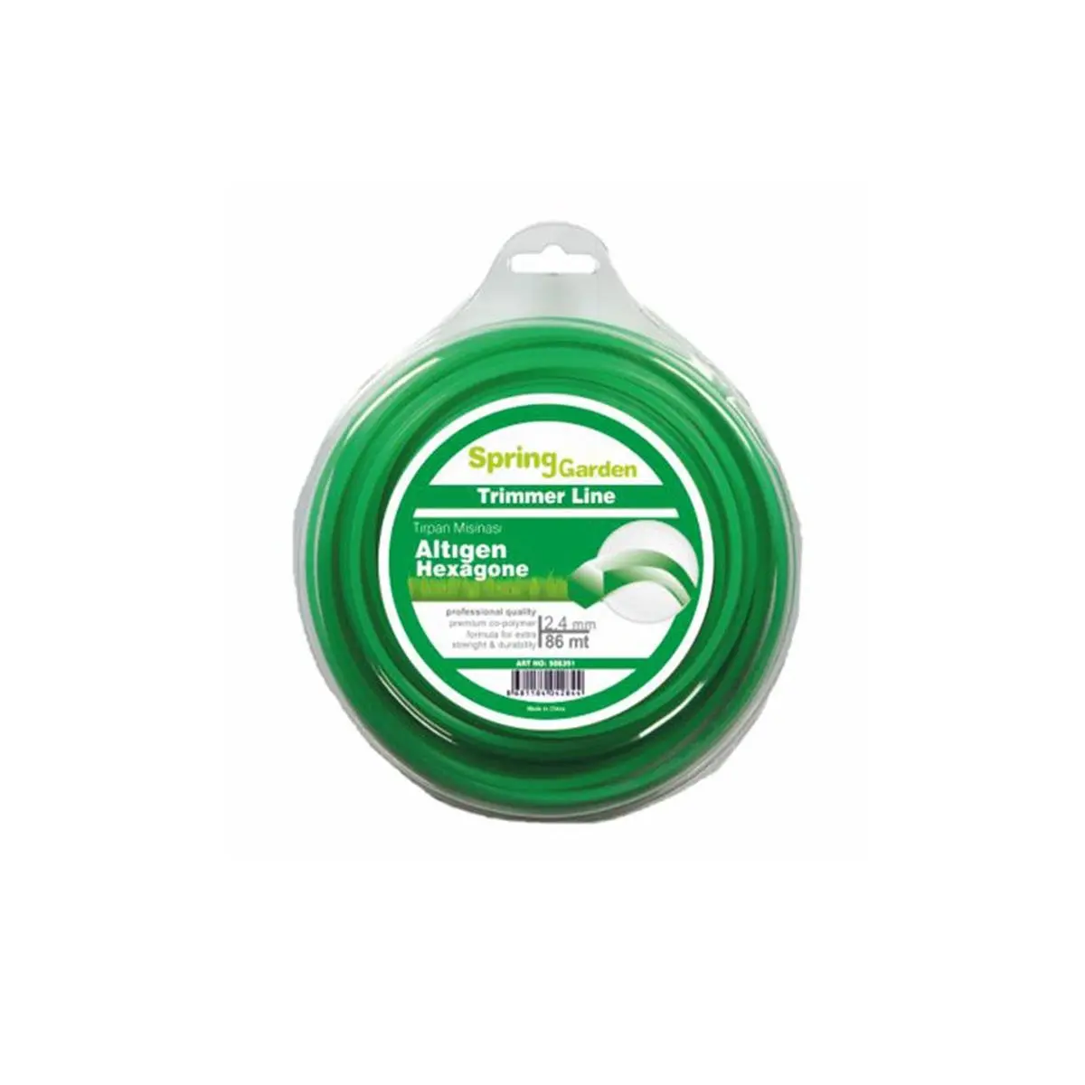Spring Garden Tırpan Misinası Altıgen 2.4mmx86mt 508391 görseli