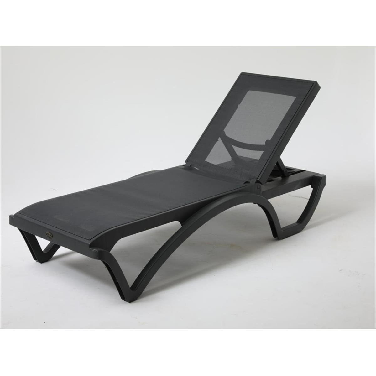 Brezza 2534 Royal Fileli Şezlong Antrasit/antrasit görseli