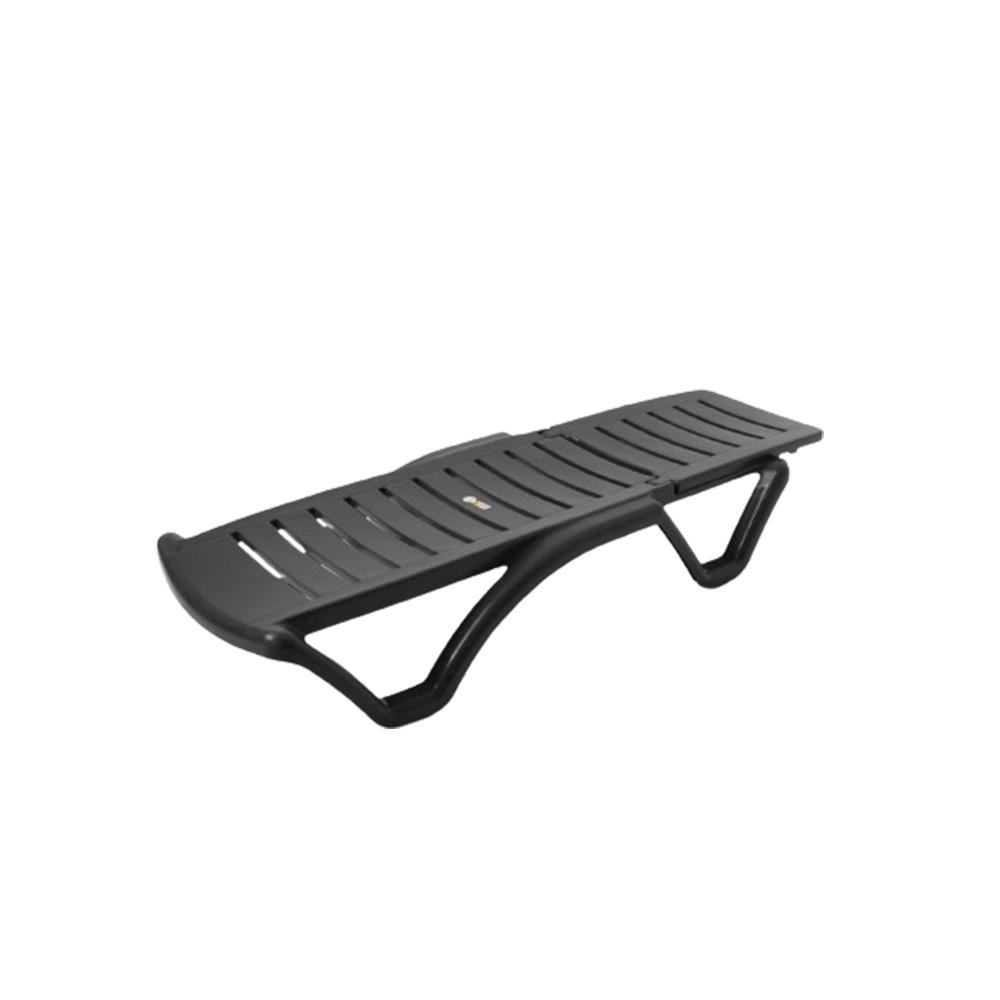 Brezza 2537 Elite Kolsuz Şezlong Antrasit küçük görsel