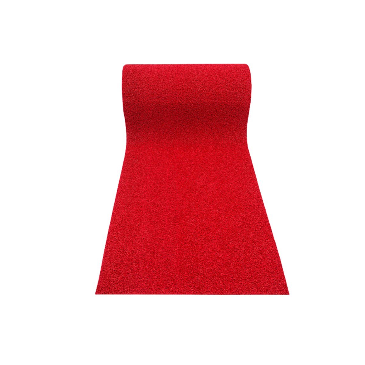 Kıvırcık Paspas En 120 Cm Kırmızı görseli