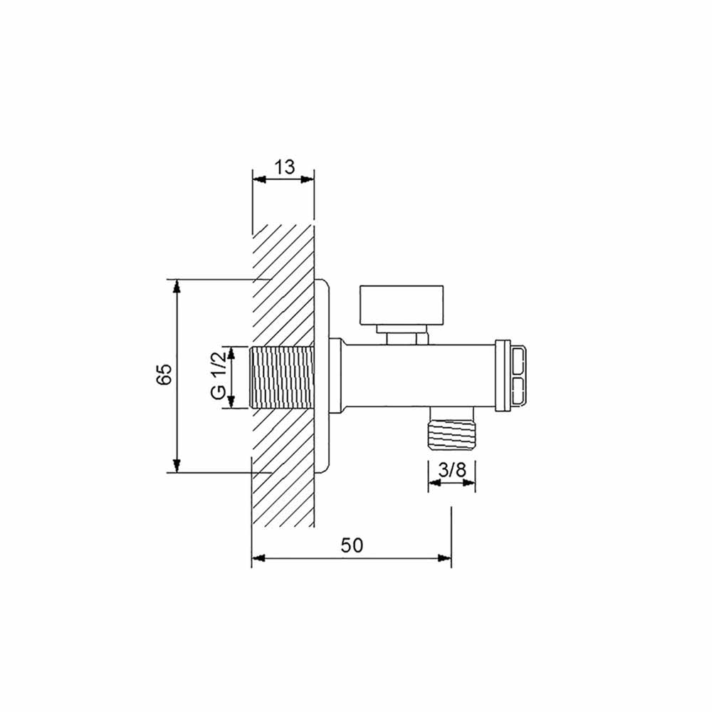 Newarc Filtreli Ara Musluk 264651 2'Li küçük görsel