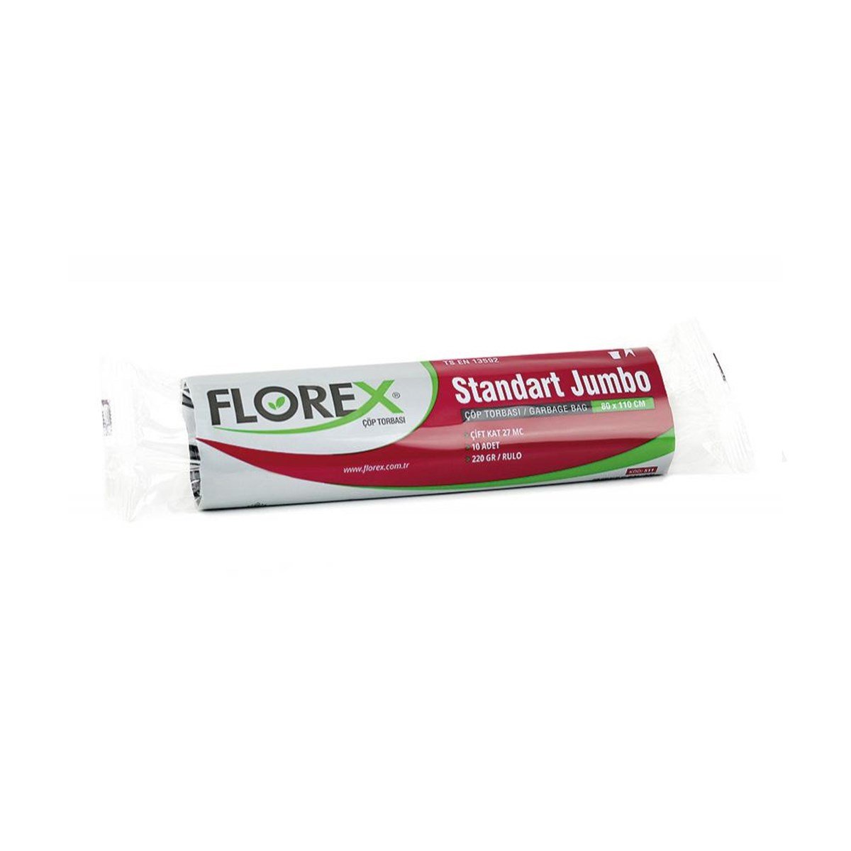 Florex 511 Standart Jumbo Çöp Poşeti 80X110Cm 20 Rulo (1 Rulo 10 Adet) küçük görsel