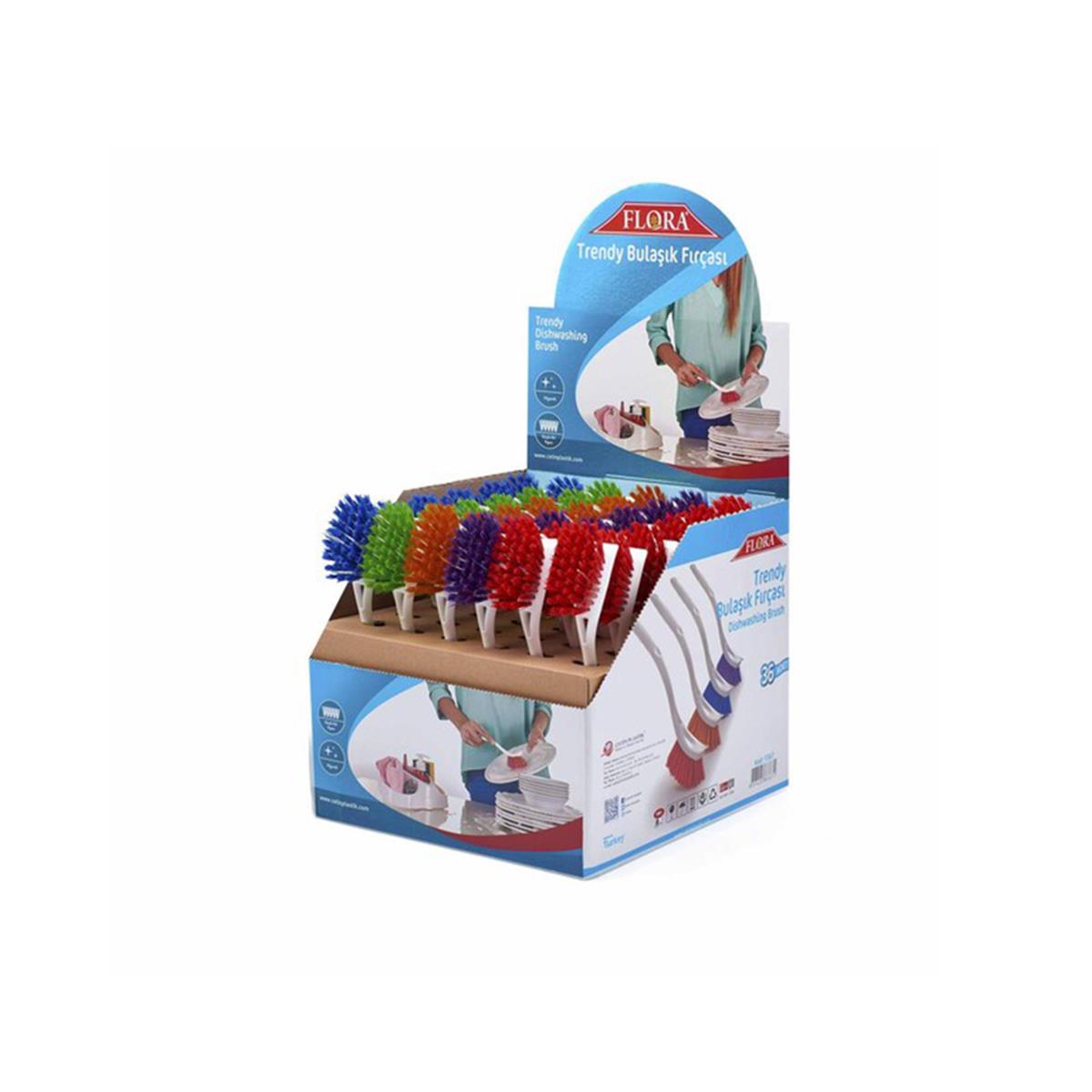 Flora Trendy Bulaşık Fırçası F367 küçük görsel