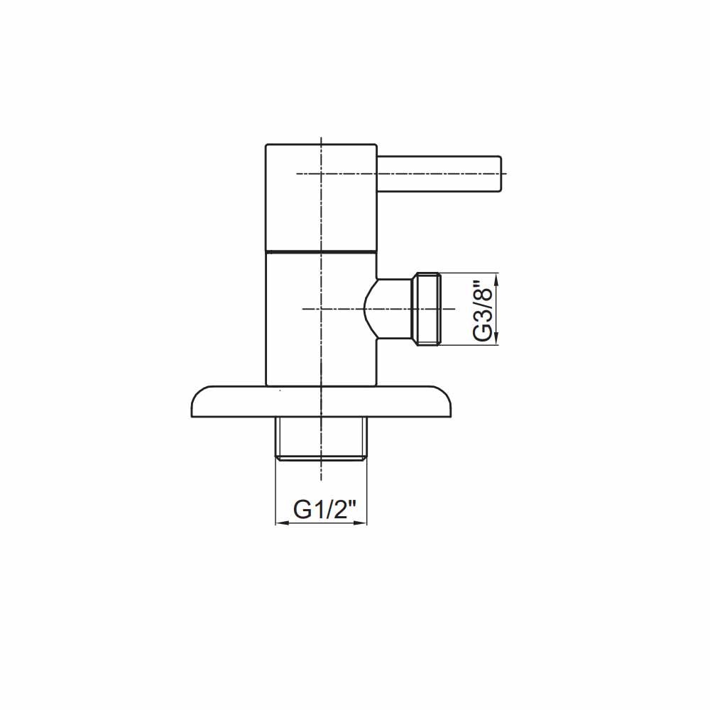 GPD Espina Taharet Musluğu Krom Tms70 küçük görsel