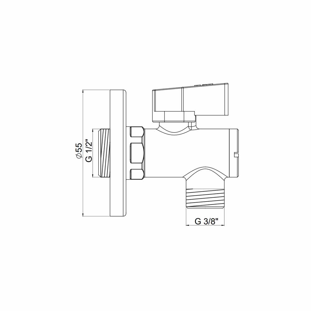 Gpd Filtreli Ara Musluk Krom Fkm01 4'Lü küçük görsel