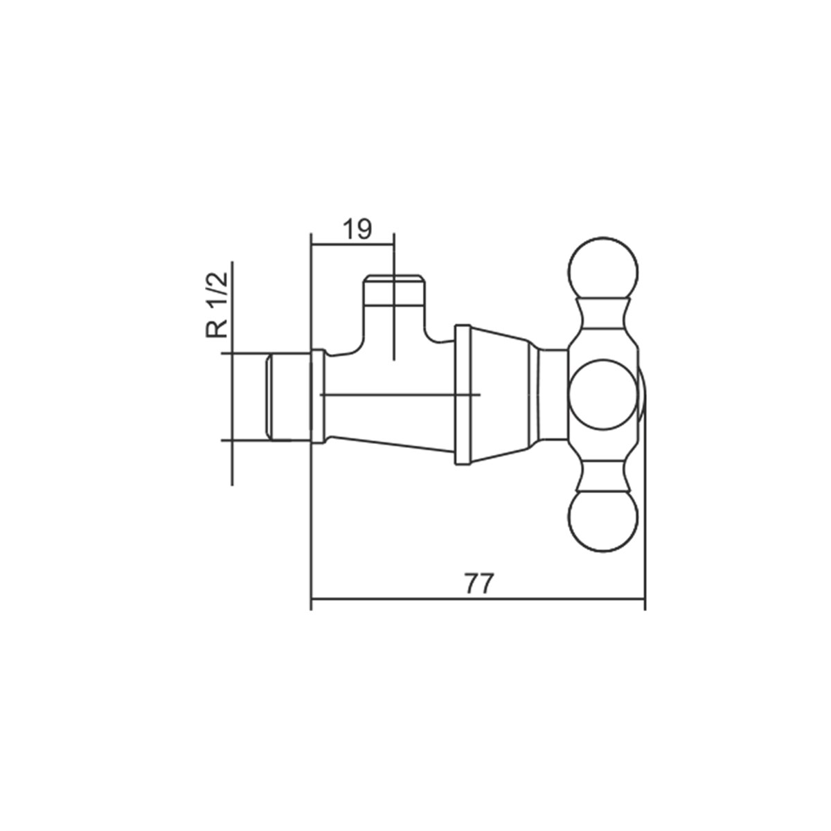 Venezia Lüks Kollu Ara Taharet Musluk 5115659 küçük görsel