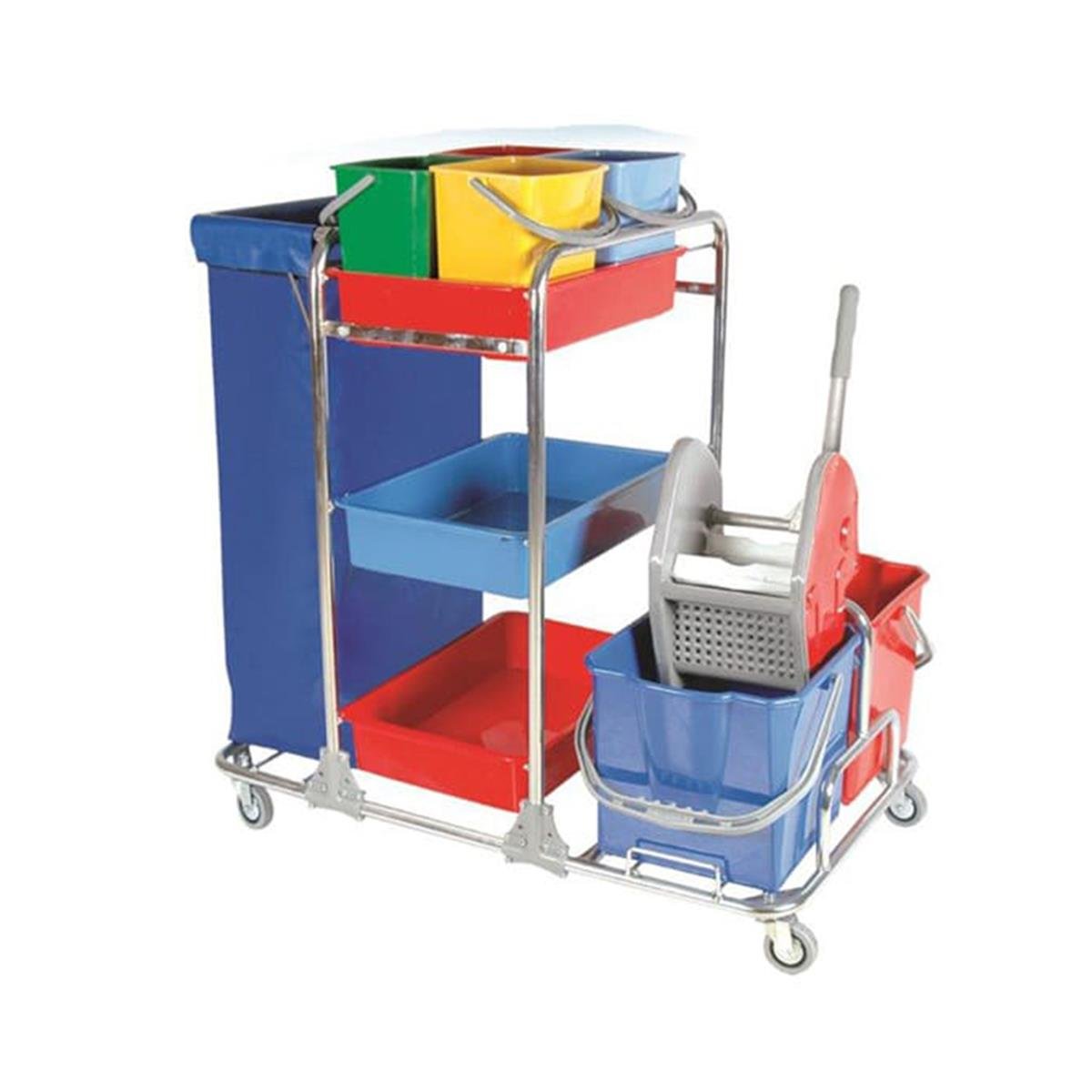 Nemkar Kat Hizmet Arabası Krom KHA-3101 görseli