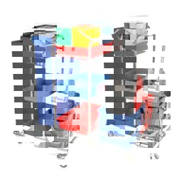 Nemkar Kat Hizmet Arabası Krom KHA-3101 küçük görsel