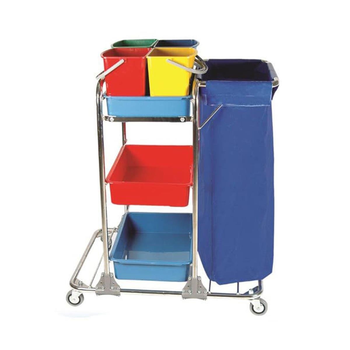 Nemkar Kat Hizmet Arabası Tek Brandalı Krom KHA-3103 görseli