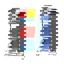 Nemkar Kat Hizmet Arabası Tek Brandalı Krom KHA-3103 küçük görsel