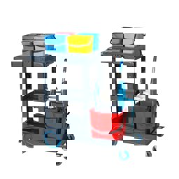 Üçtem Hd884 Herkül Duo Kat Temizlik Arabası küçük görsel