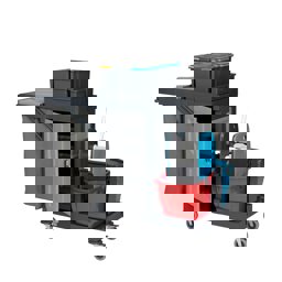 Alfacart Ac2112 Kat Temizlik Arabası küçük görsel