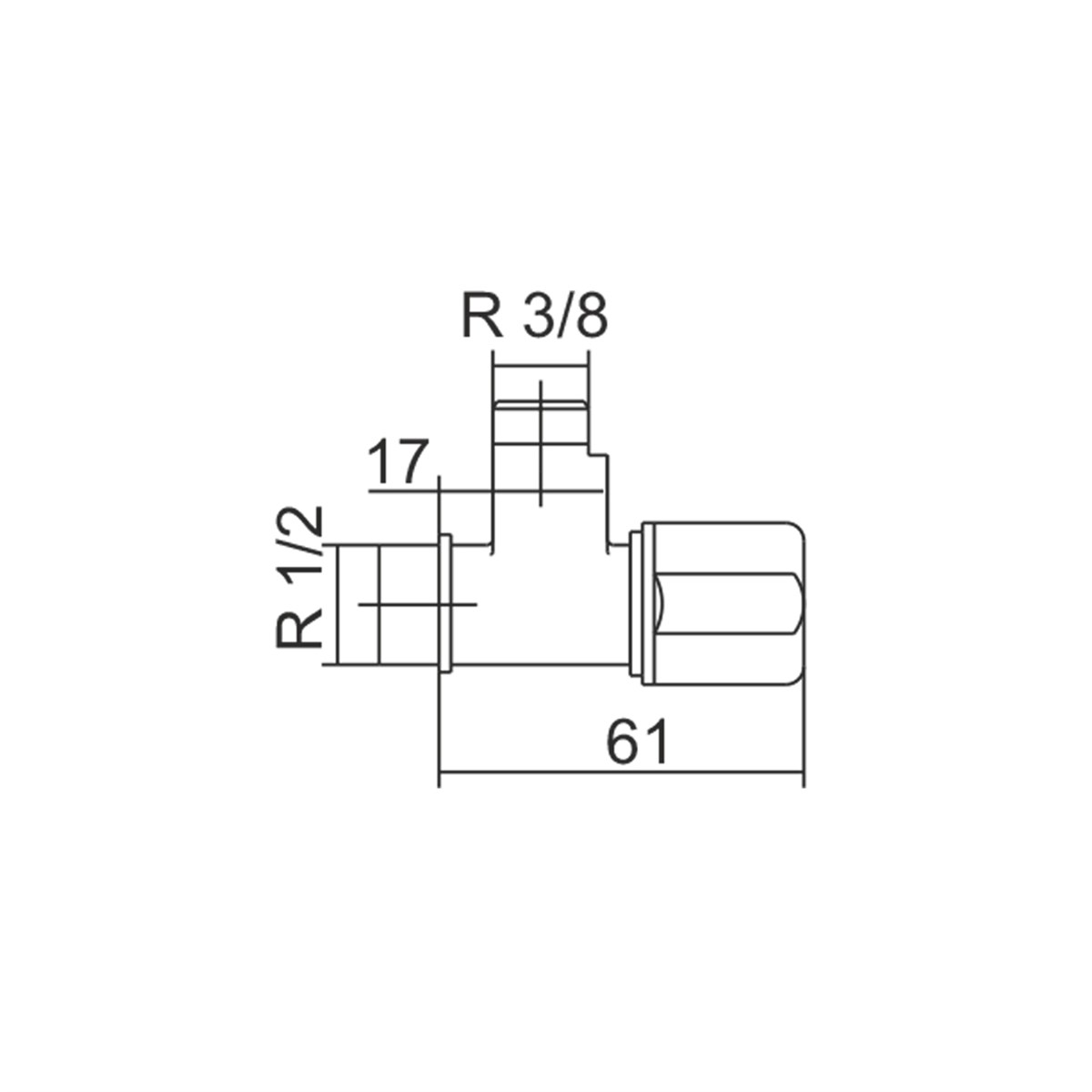 Venezia 3/8 Ara Taharet Musluğu 5115654 küçük görsel