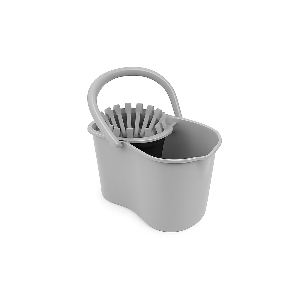 Flora Kirli Su Hazneli Temizlik Kovası F059 küçük görsel